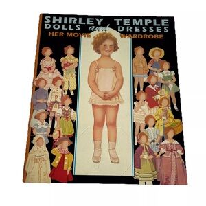 Shirley Temple Dolls And Dresses her movie wardrobe 2001 Shackman New Uncut
